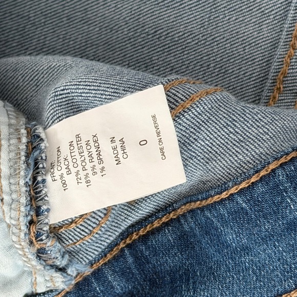 Soho Jeans Women Size 0 Ripped Distressed Light Wash Boyfriend - Picture 6 of 7